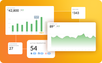 iGMS professional property management dashboard for 10+ properties