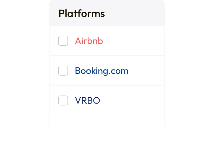 Connect your Airbnb, VRBO and Booking.com accounts in iGMS