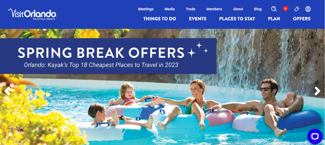 Visit Orlando is the tourist board for Orlando, Florida