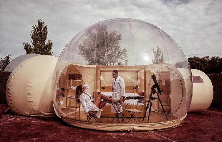 Glampings en España.