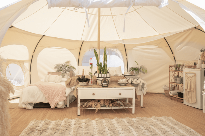 Guía para principiantes sobre cómo iniciar un negocio exitoso de Glamping [Casas burbuja]