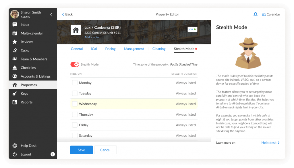 Stealth Mode iGMS Help Desk