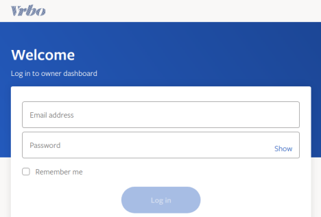 Vrbo Login
