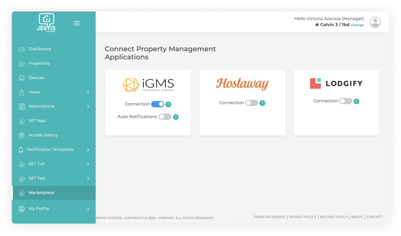 Jervis Systmers Marketplace iGMS selected