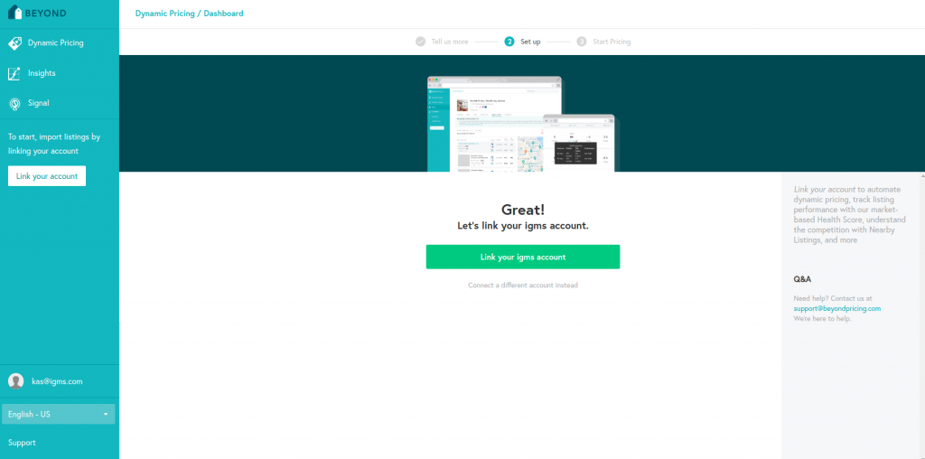 How to integrate Beyond with iGMS
