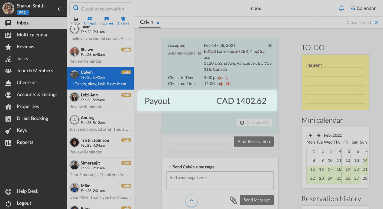 iGMS Inbox Payout