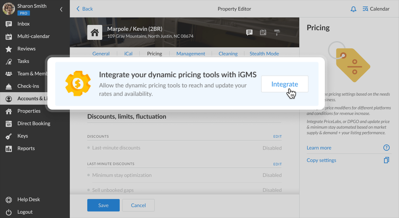 how to integrate DPGO to iGMS
