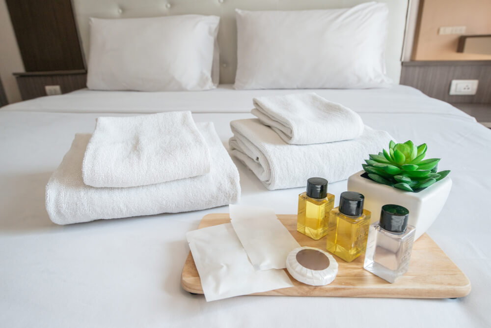 Make a great first impression with access to amenities like shampoo and toiletries