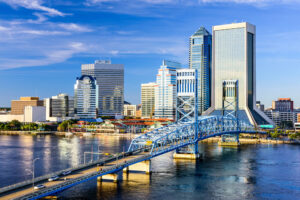Jacksonville skyline, Florida